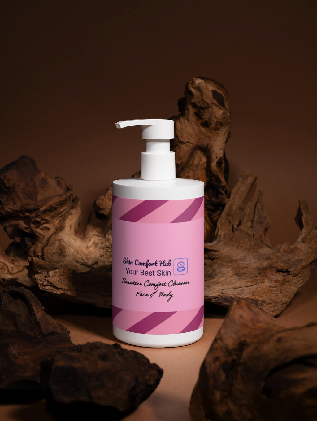 SkinComfortHub Sensitive Skin Face & Body Cleanser