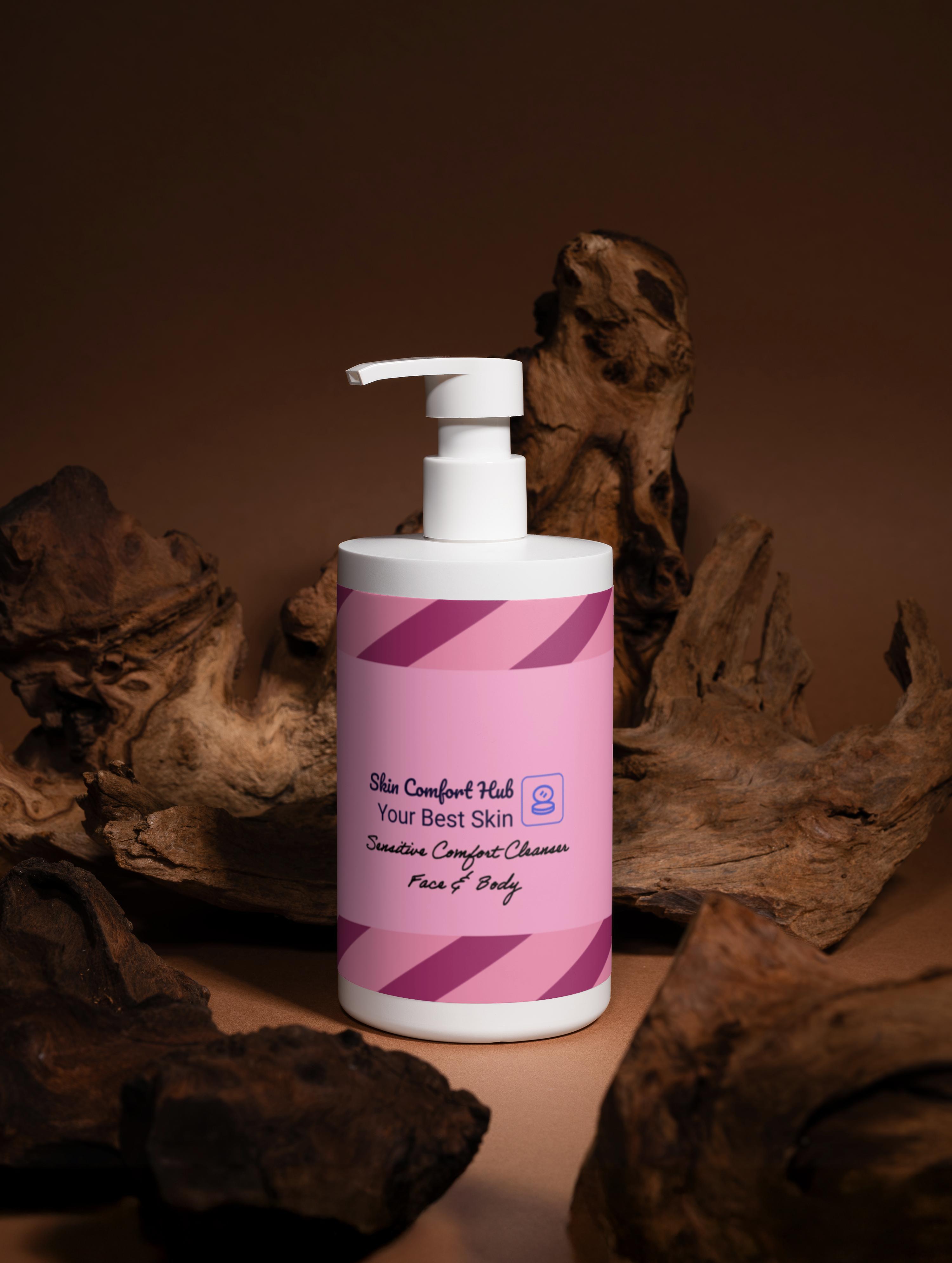 SkinComfortHub Sensitive Skin Face & Body Cleanser