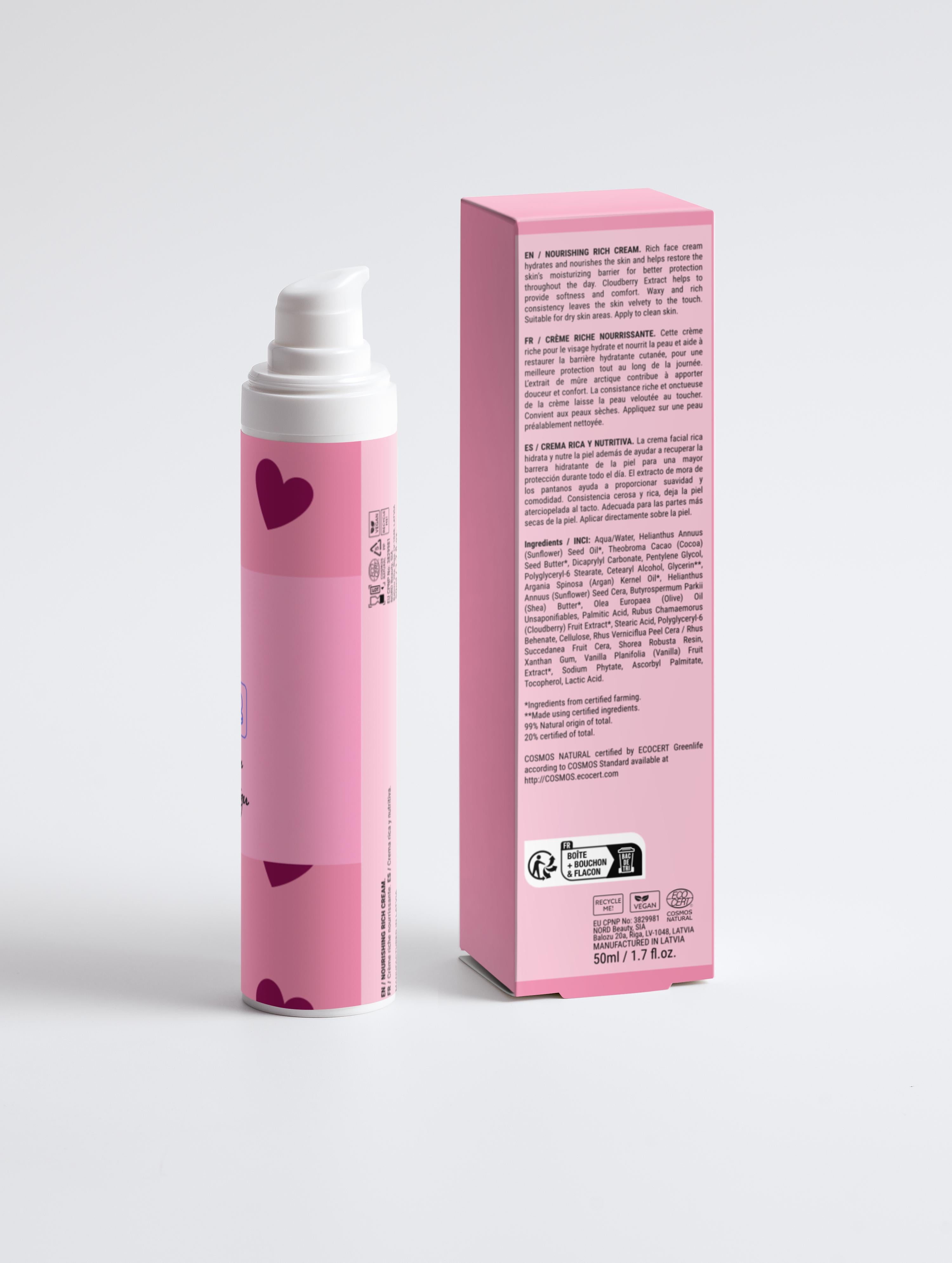 SkinComfortHub Nourishing Rich Cream+Fragrance Free